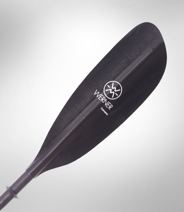 Werner Paddles | Camano Carbon 2 Piece Straight Shaft Kayak paddle