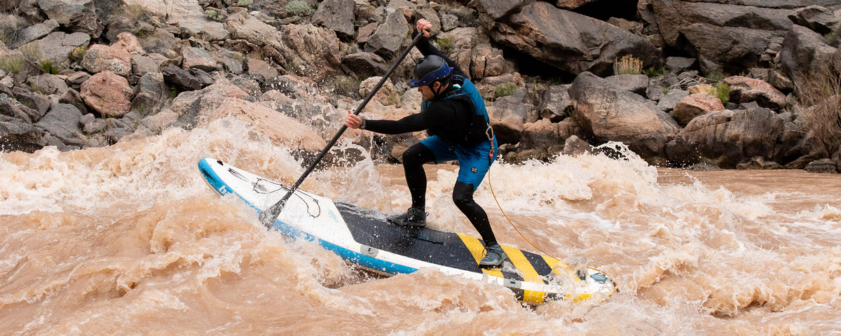 Stand Up Paddle Whitewater