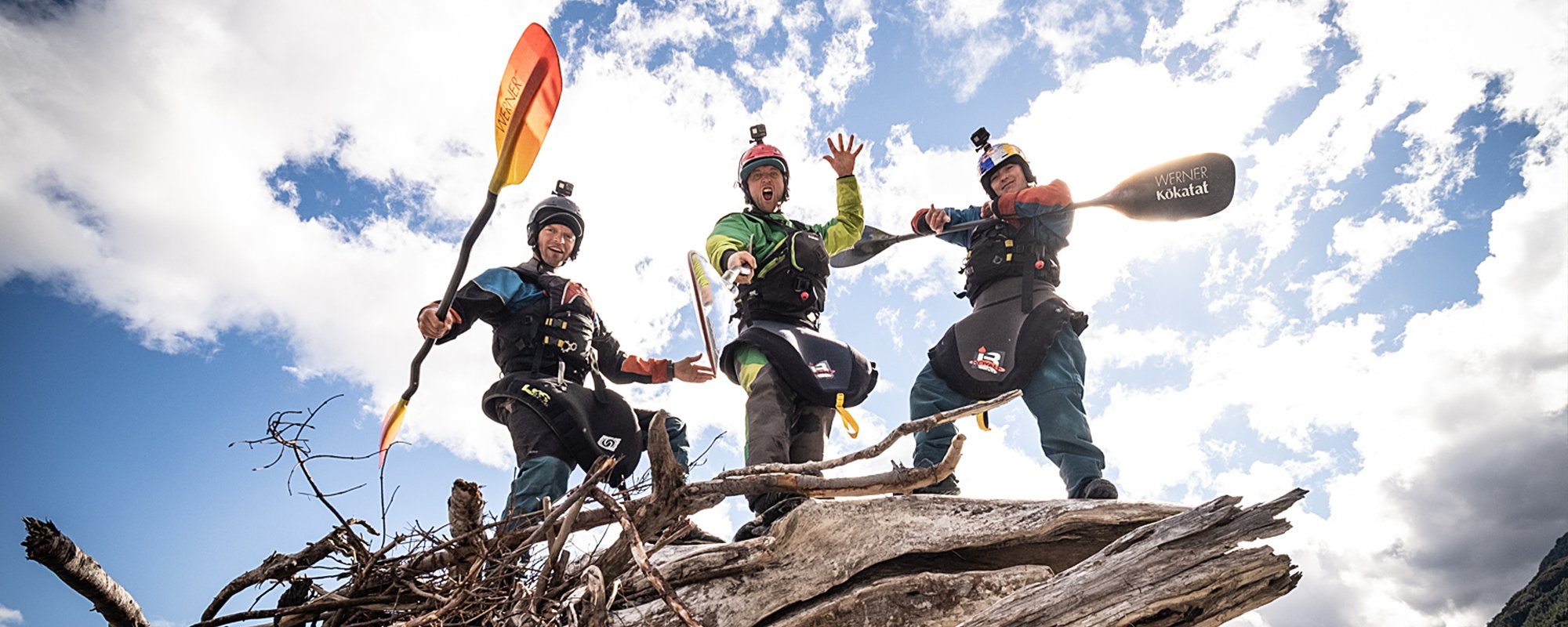 Werner Paddles | Rip Stick 89 1 Piece Straight Shaft