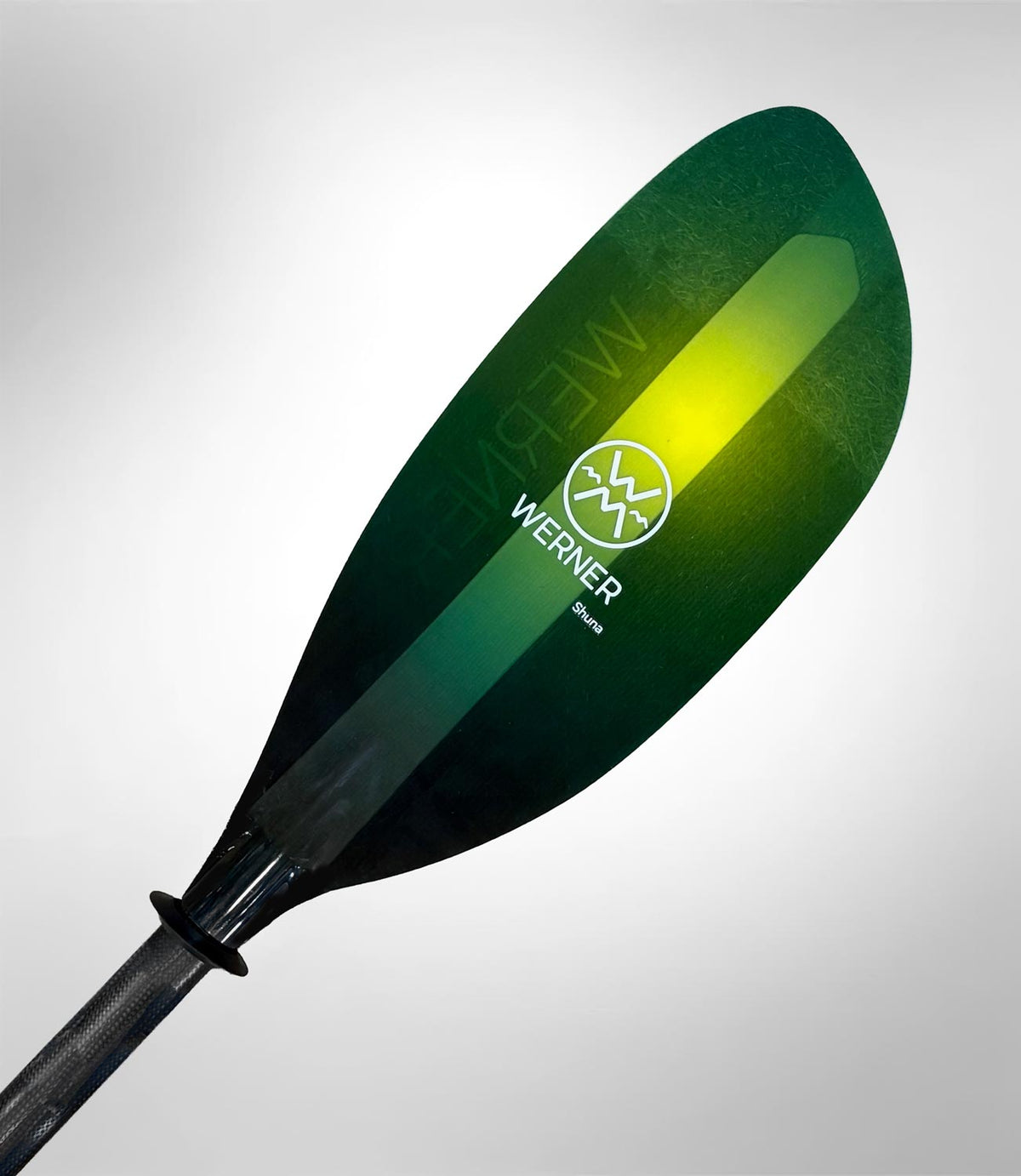 Werner Shuna kayak paddle blade mantis