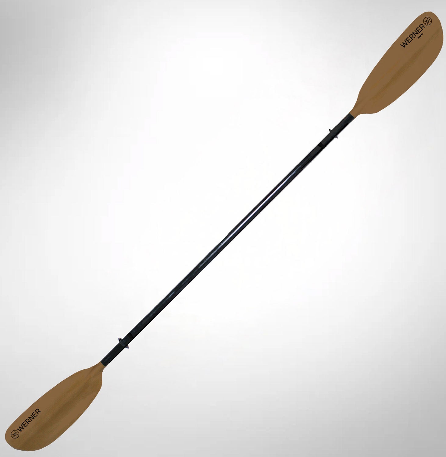 Werner Skagit FG 2 Piece Straight Shaft brown full length