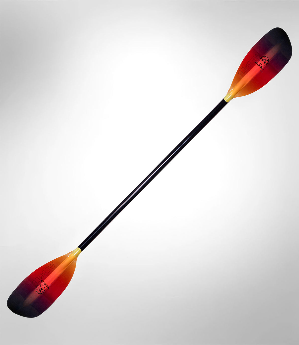 Werner Surge 1 Piece Straight Shaft Kayak Paddle full riot