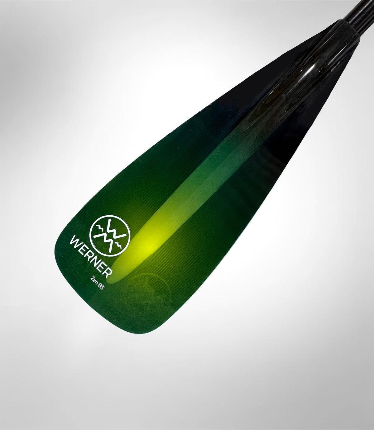 Werner Zen 85 SUP Paddle mantis blade power face