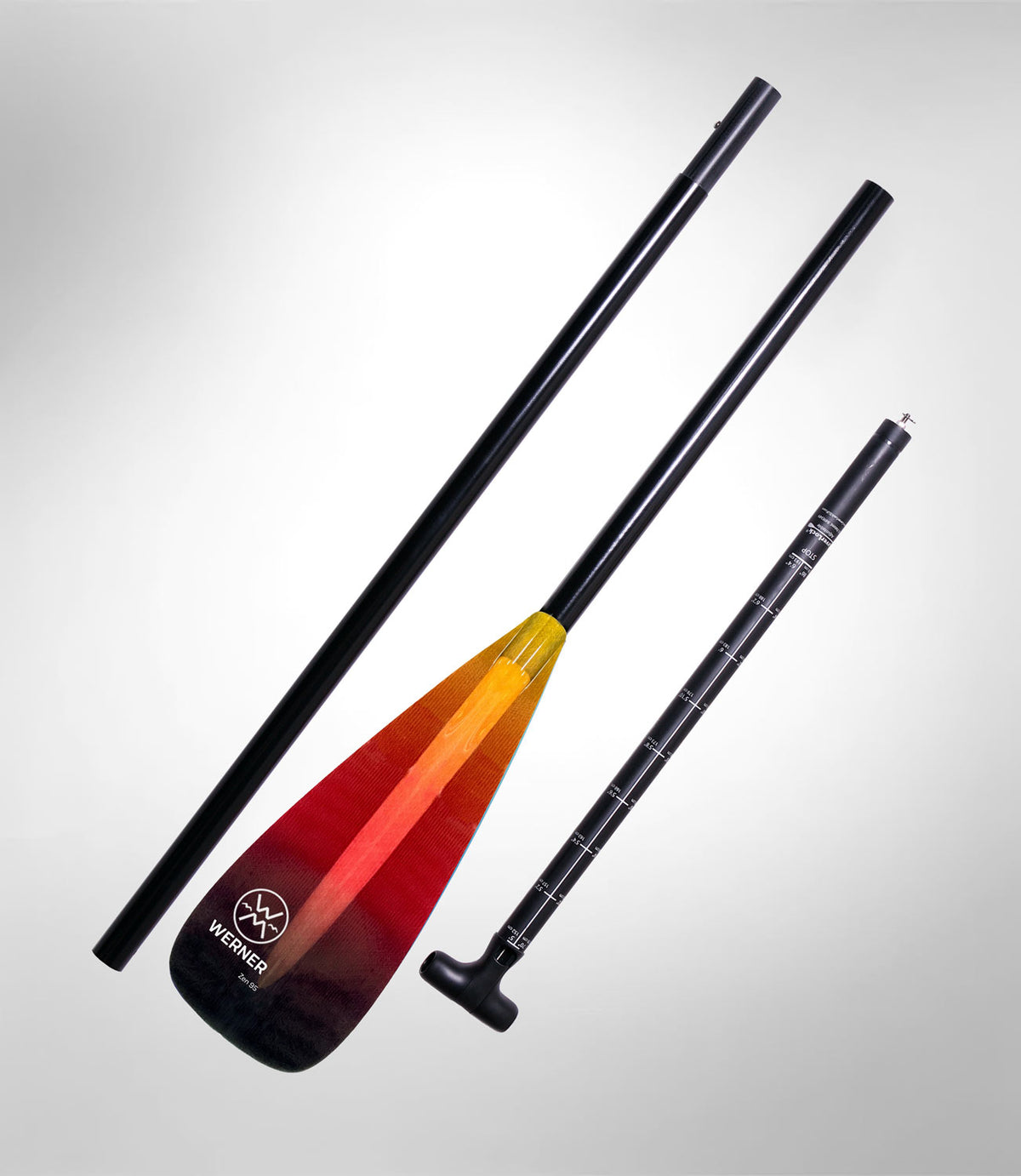 Zen 95 Travel Adjustable SUP Paddle riot components