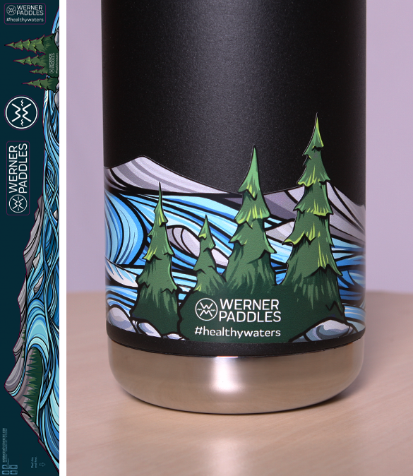 Healthy Waters Water Bottle Sticker