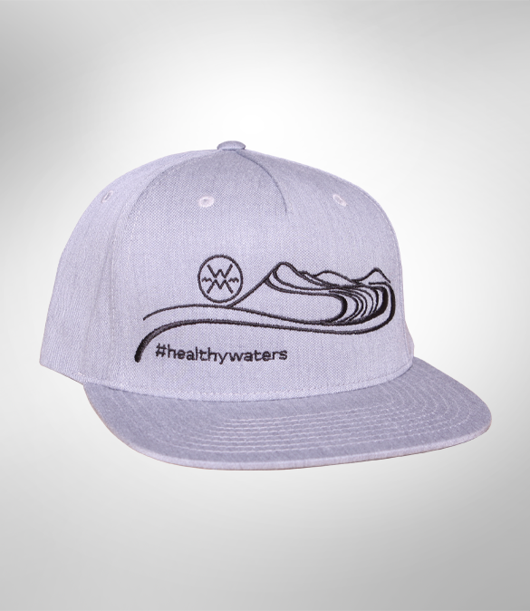 Healthy Waters Flat Brim Hat