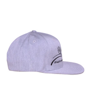 Werner Healthy Waters Flat Brim Hat Grey side view