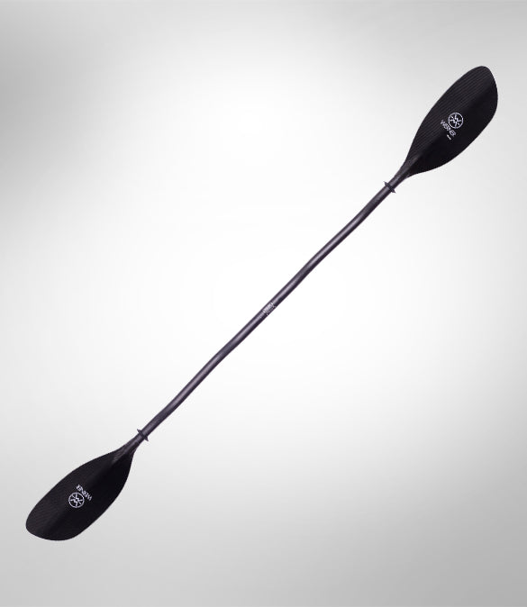 Werner Paddles | Shuna Carbon 2 Piece Bent Shaft Kayak Paddle