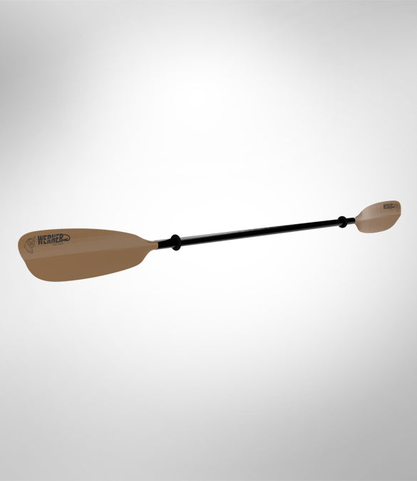 Werner Skagit: Hooked Adjustable Straight Shaft Kayak Paddle