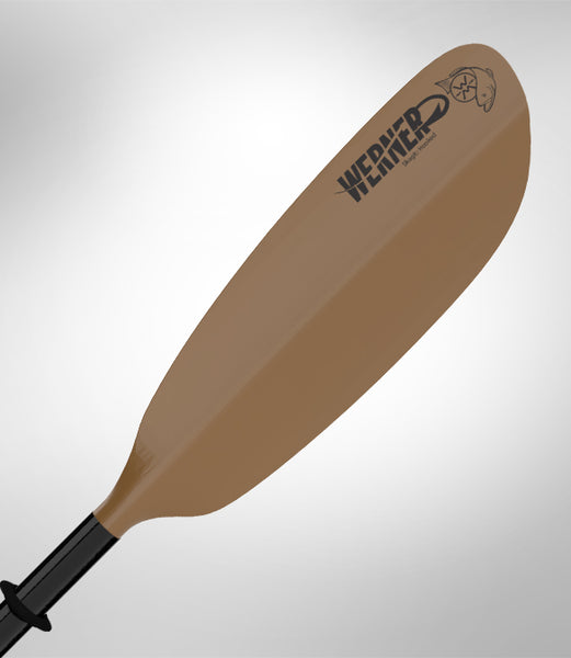 Werner Skagit: Hooked Adjustable Straight Shaft Kayak Paddle