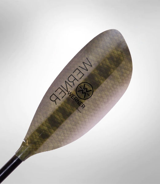 Werner Paddles | Shuna: Hooked Adjustable Straight Shaft Kayak Paddle